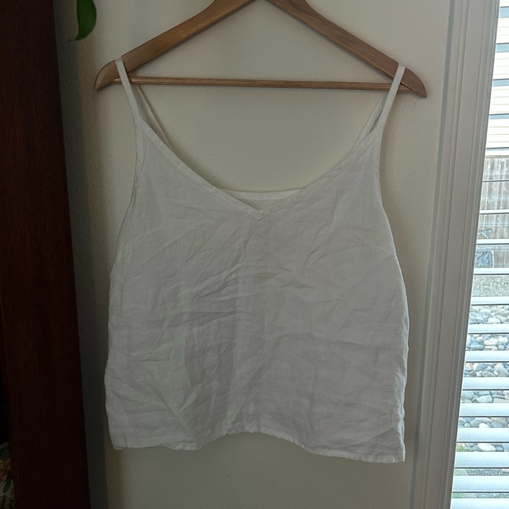 NPL white rimini cami